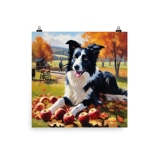 PugMug Custom Border Collie Poster
