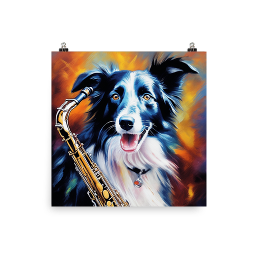 PugMug Custom Border Collie Poster