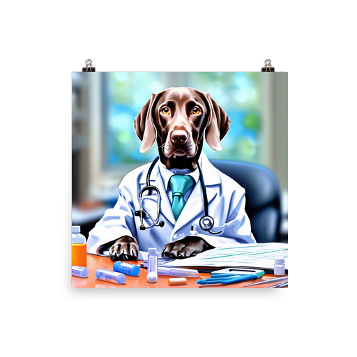 PugMug Custom Weimaraner Poster