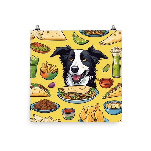PugMug Custom Border Collie Poster