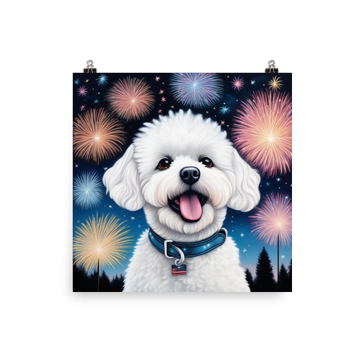 PugMug Custom Bichons Frise Poster