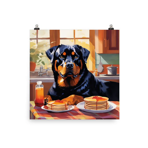 PugMug Custom Rottweiler Poster