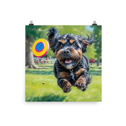 PugMug Custom Lily Poster