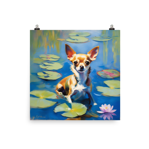 PugMug Custom Chihuahua Poster