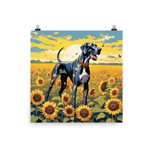 PugMug Custom Great Dane Poster