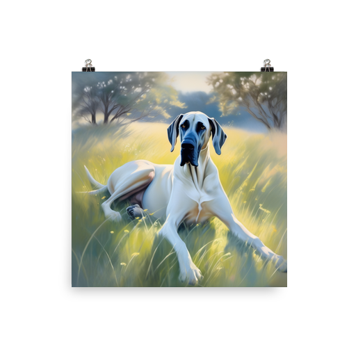 PugMug Custom Great Dane Poster