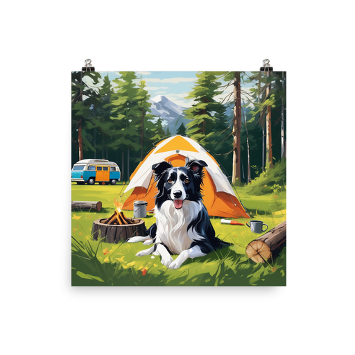 PugMug Custom Border Collie Poster