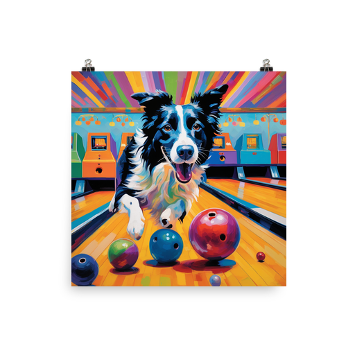 PugMug Custom Border Collie Poster