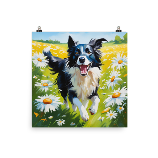 PugMug Custom Border Collie Poster