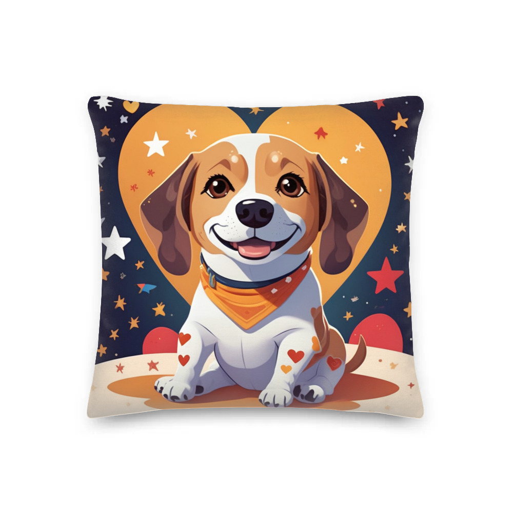 PugMug Custom Munchkin Premium Pillow