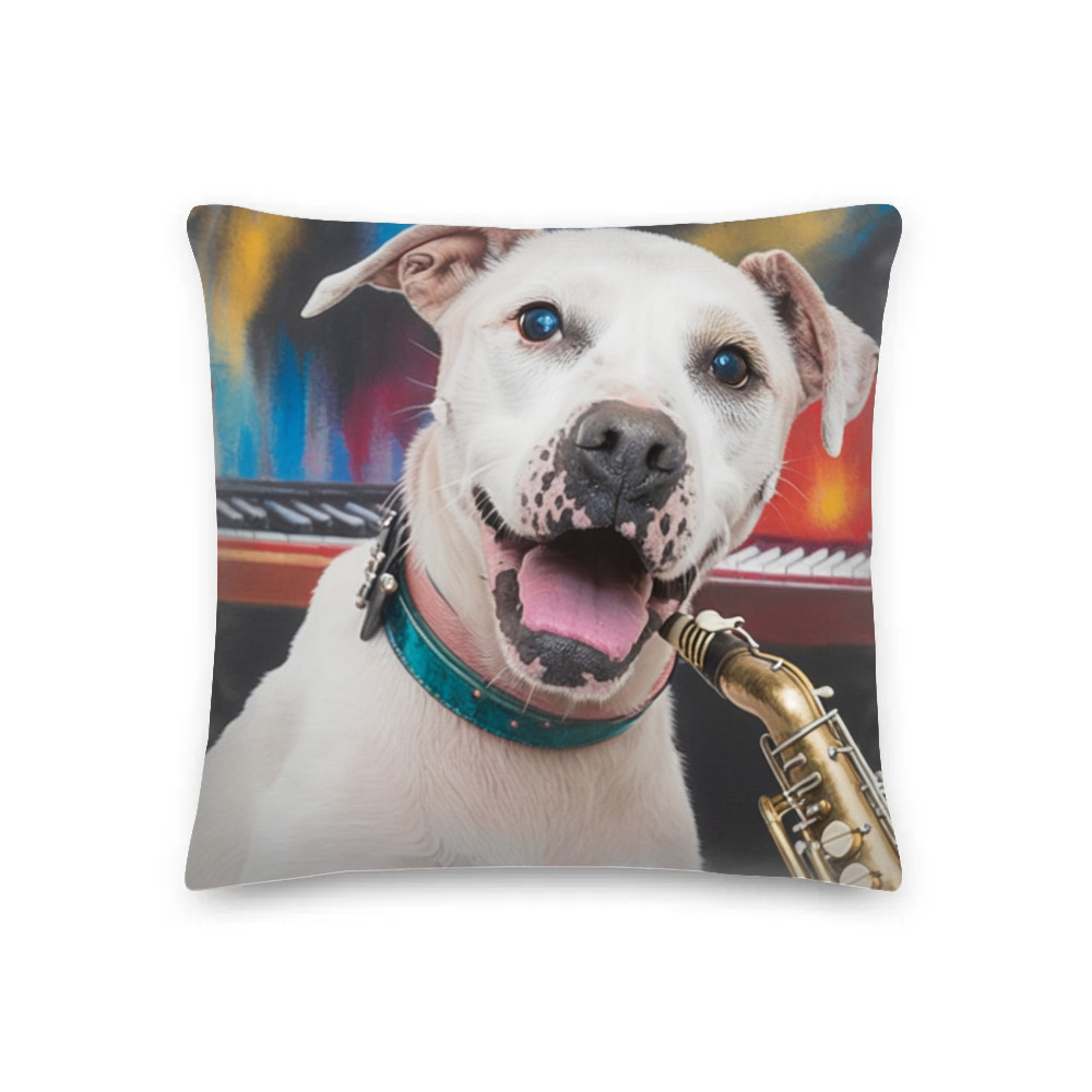 PugMug Custom Melody Premium Pillow