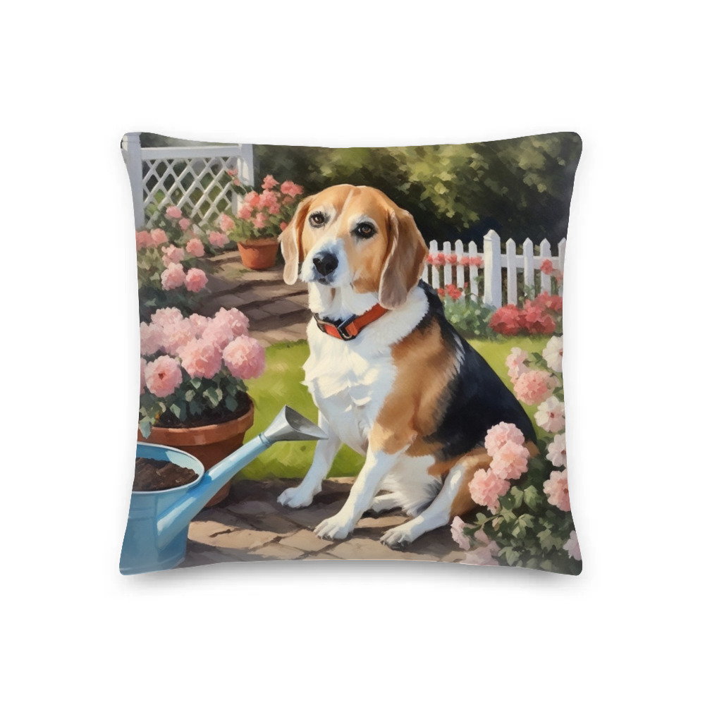 PugMug Custom Munchkin Premium Pillow