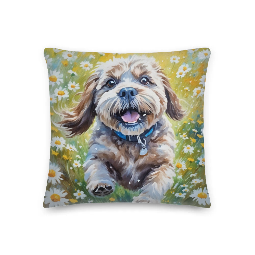 PugMug Custom Lily Premium Pillow