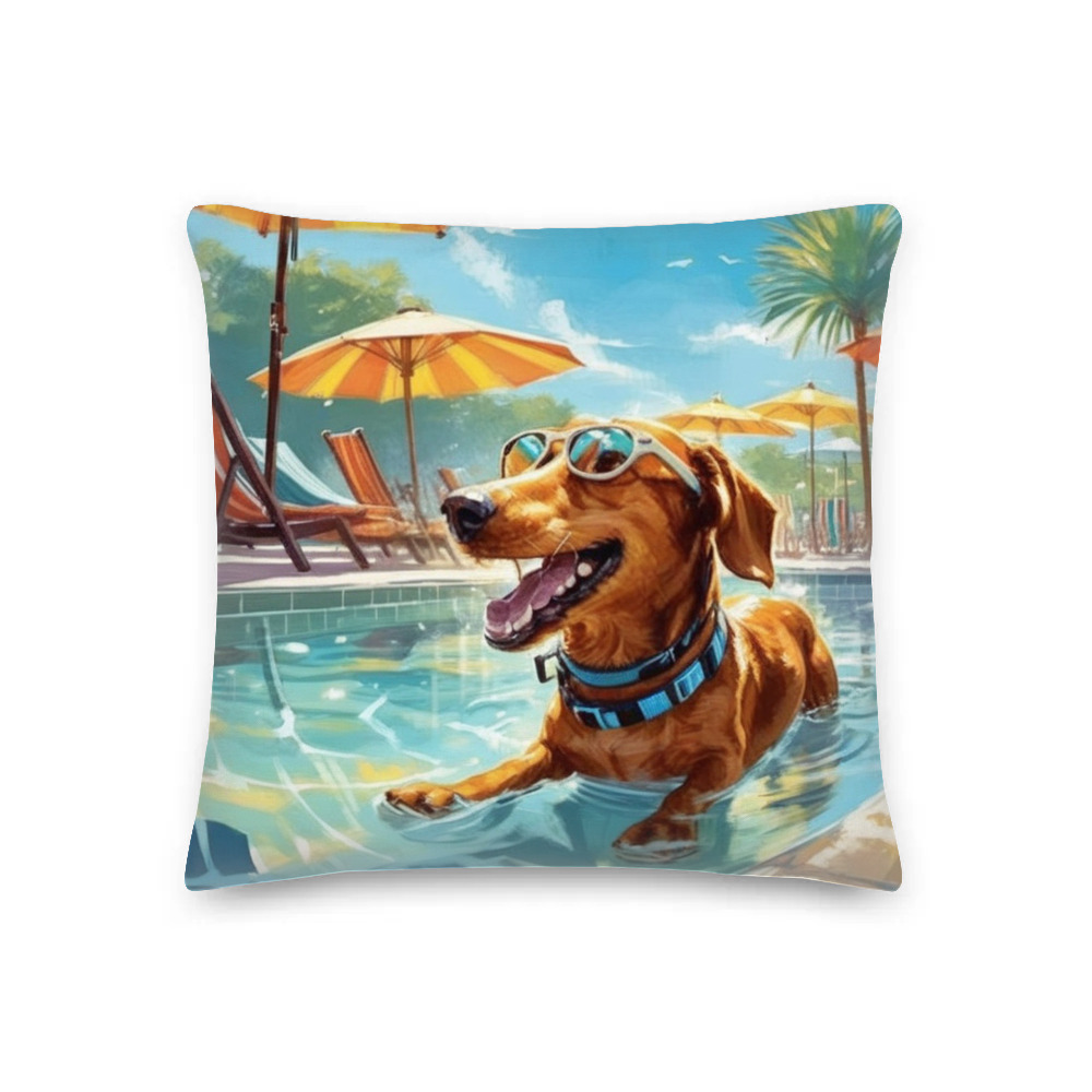 PugMug Custom Rex Premium Pillow