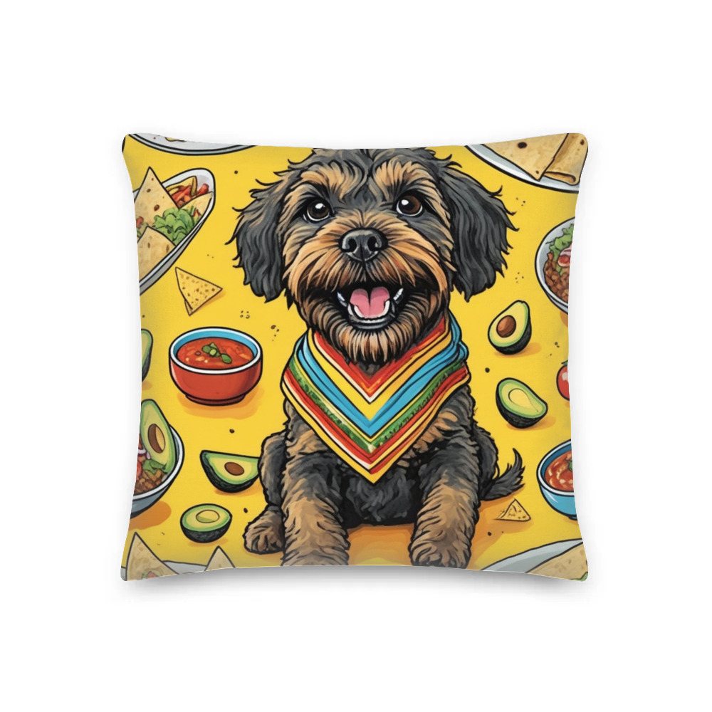 PugMug Custom Lily Premium Pillow