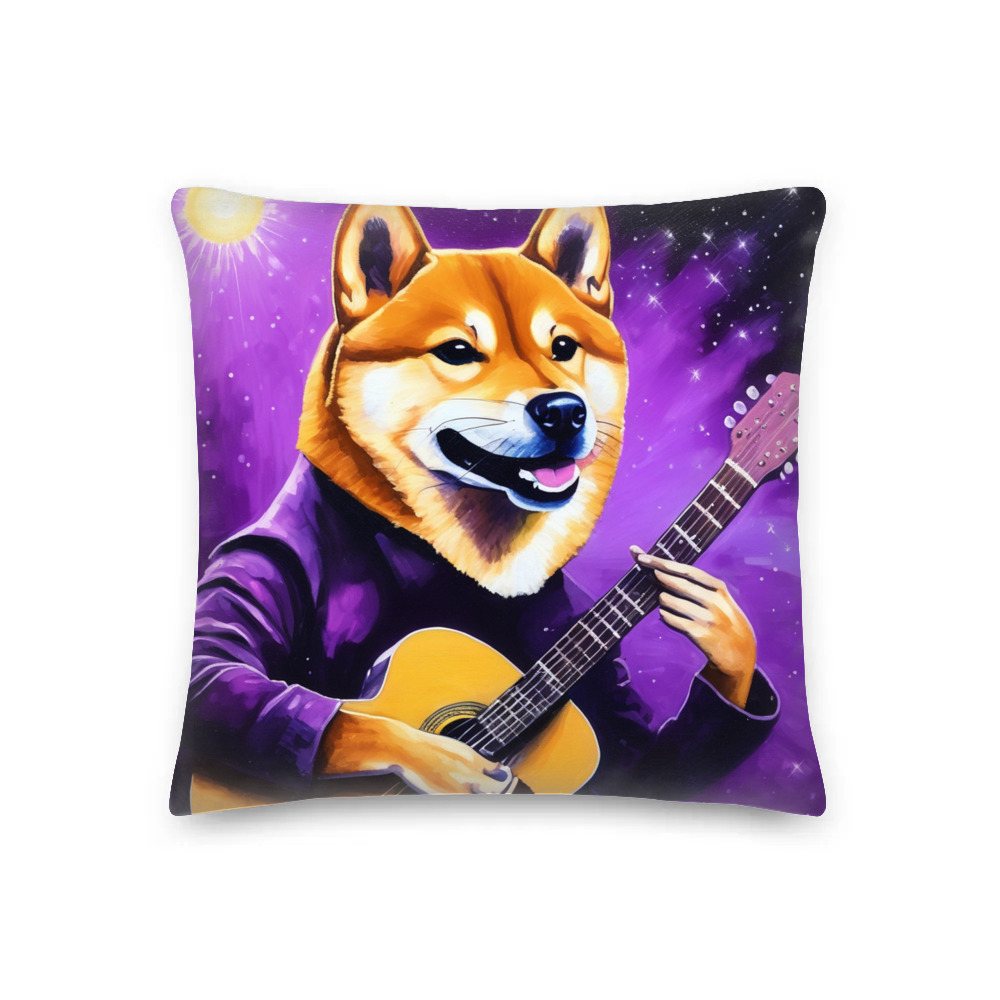 PugMug Custom Shiba Inu Premium Pillow