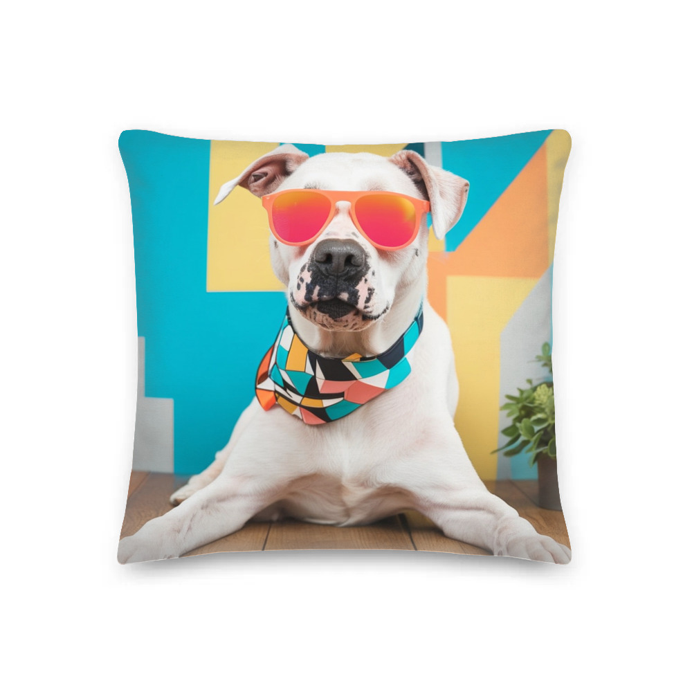 PugMug Custom Melody Premium Pillow