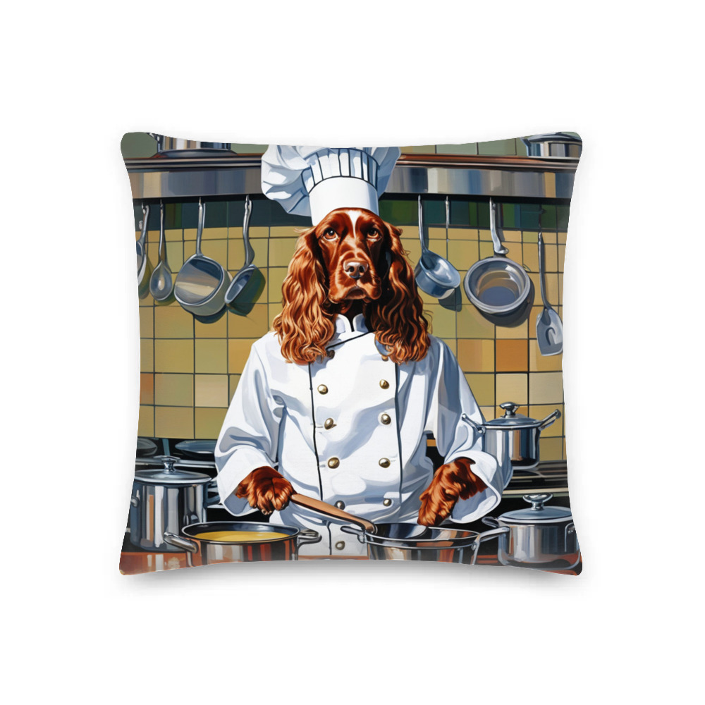 PugMug Custom English Cocker Spaniel Premium Pillow