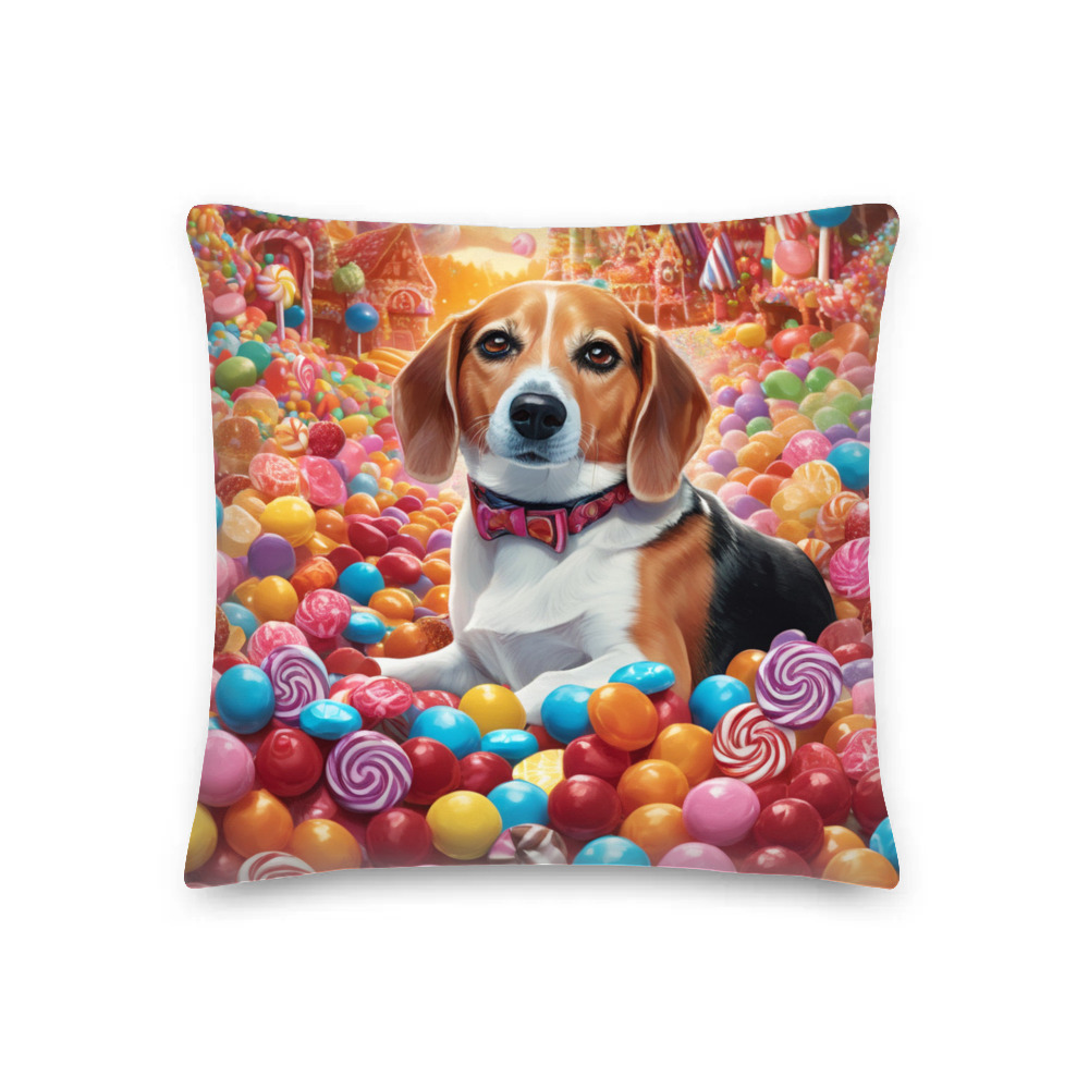 PugMug Custom Munchkin Premium Pillow