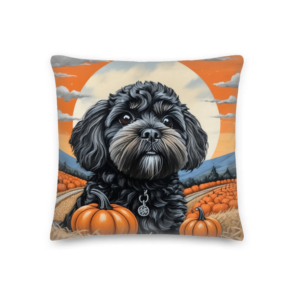 PugMug Custom Lily Premium Pillow