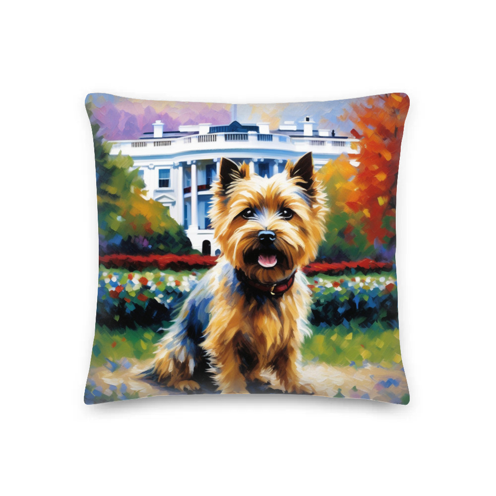 PugMug Custom Cairn Terrier Premium Pillow