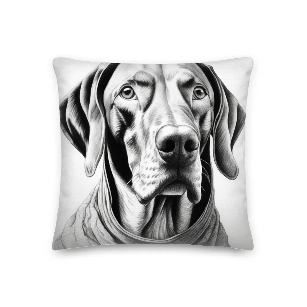PugMug Custom Vizsla Premium Pillow