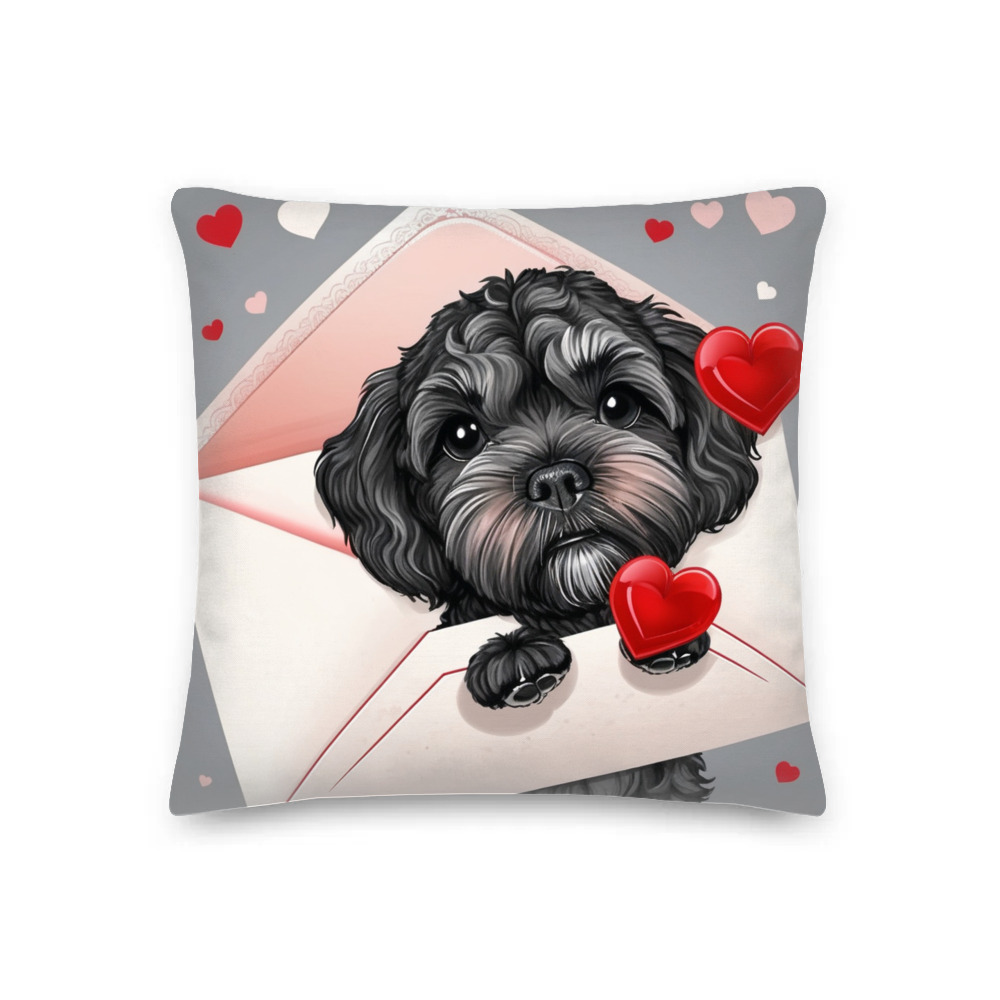 PugMug Custom Lily Premium Pillow