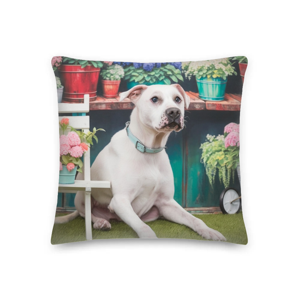 PugMug Custom Melody Premium Pillow