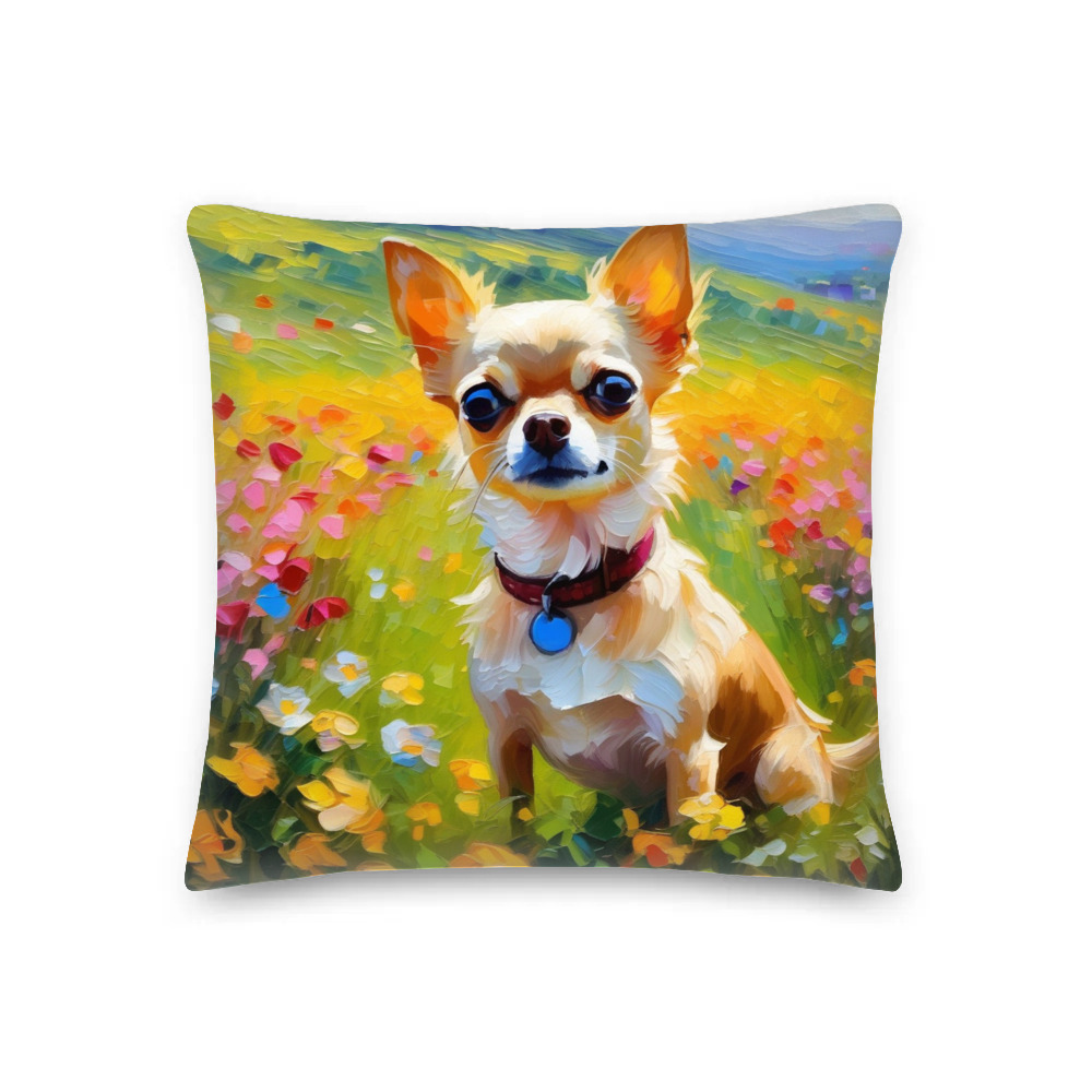 PugMug Custom Chihuahua Premium Pillow