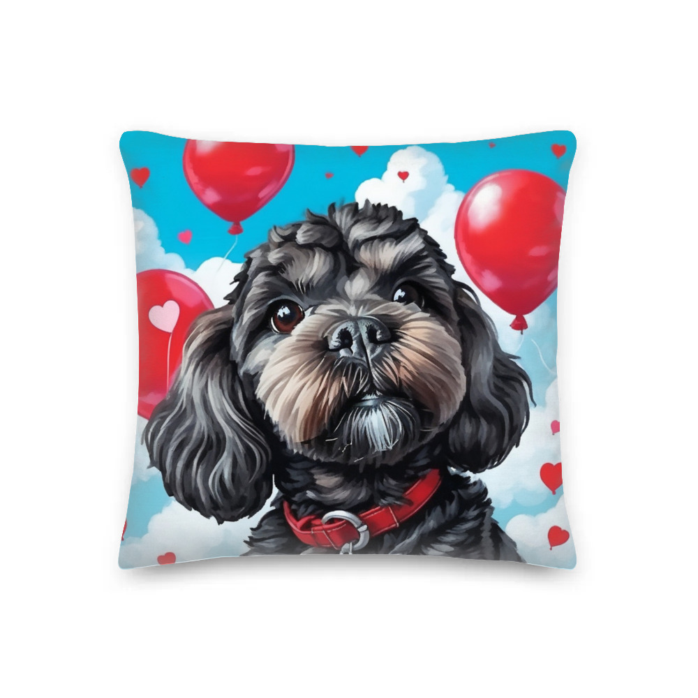 PugMug Custom Lily Premium Pillow