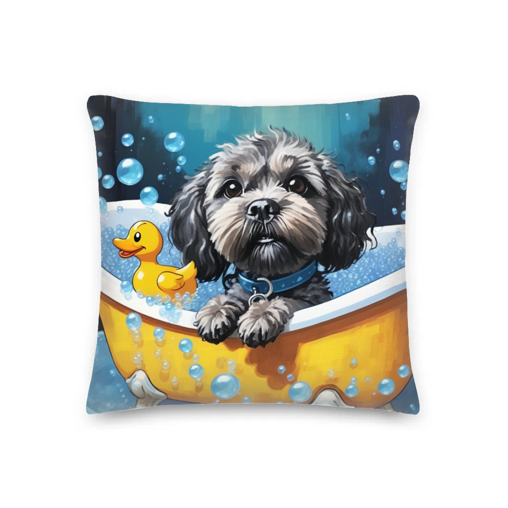 PugMug Custom Lily Premium Pillow