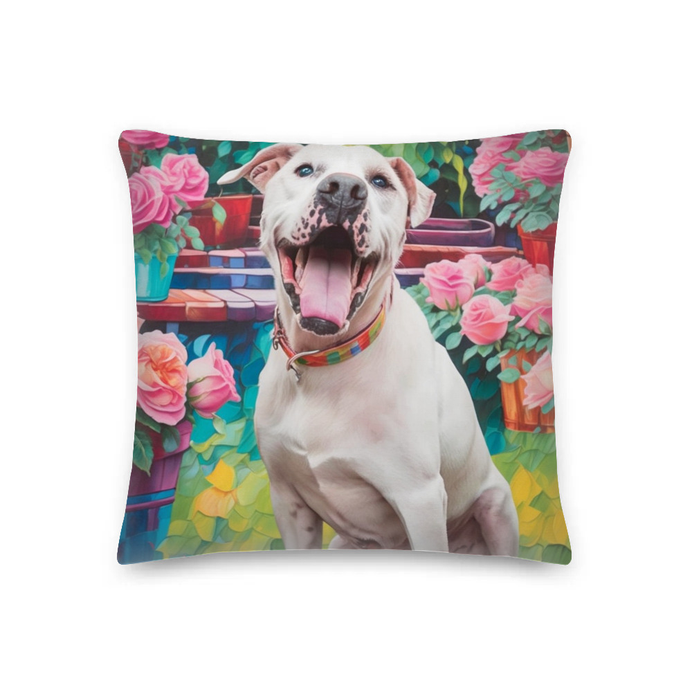 PugMug Custom Melody Premium Pillow