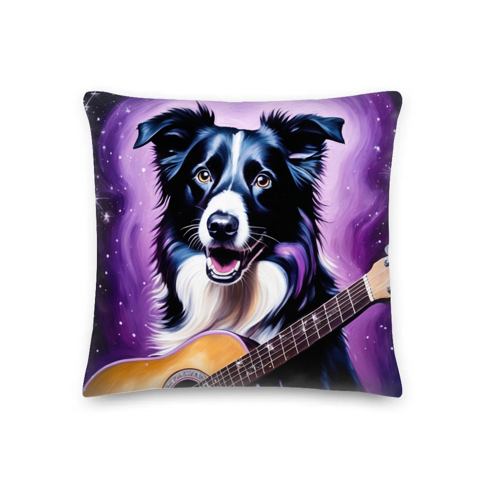 PugMug Custom Border Collie Premium Pillow
