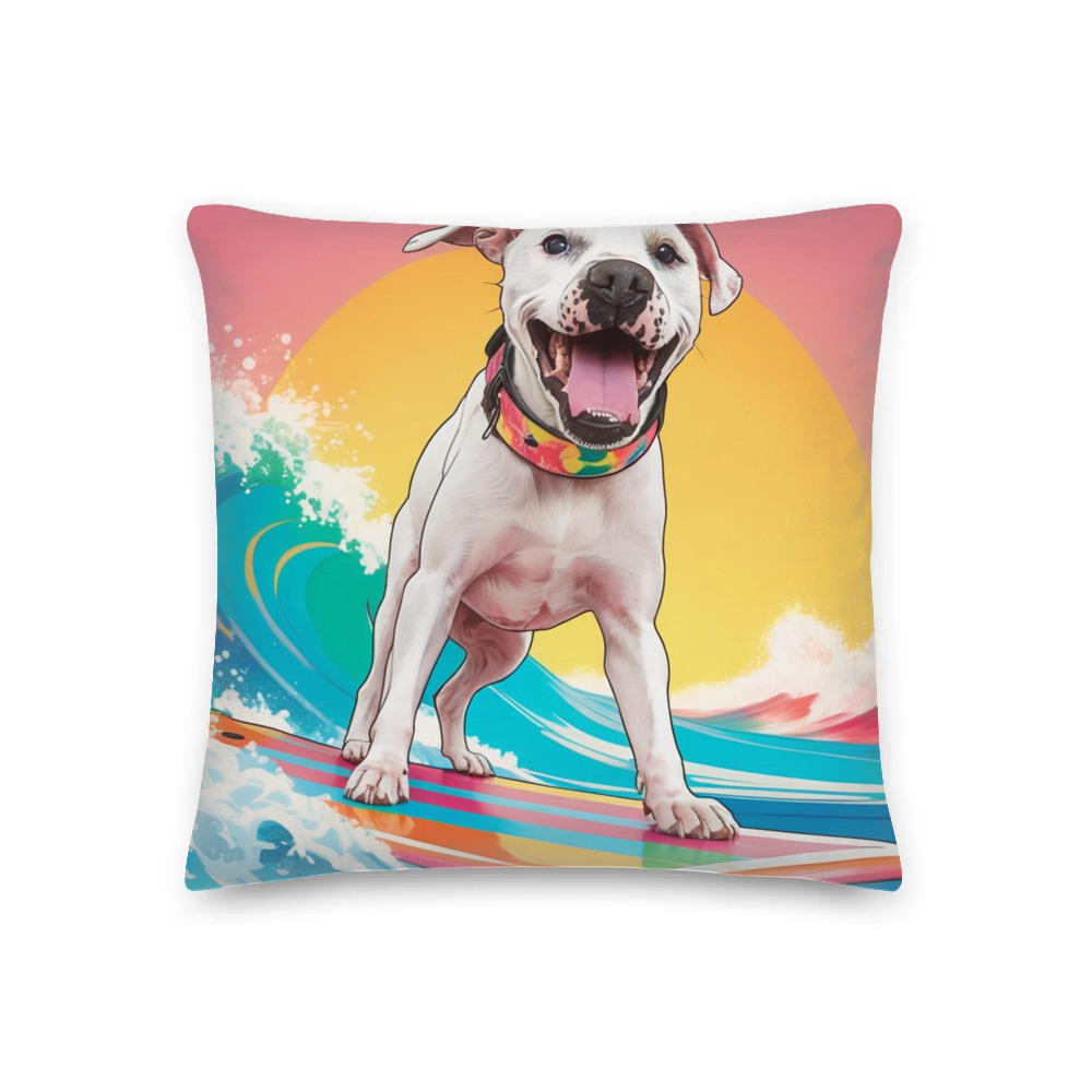 PugMug Custom Melody Premium Pillow