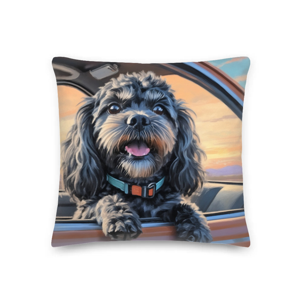 PugMug Custom Lily Premium Pillow