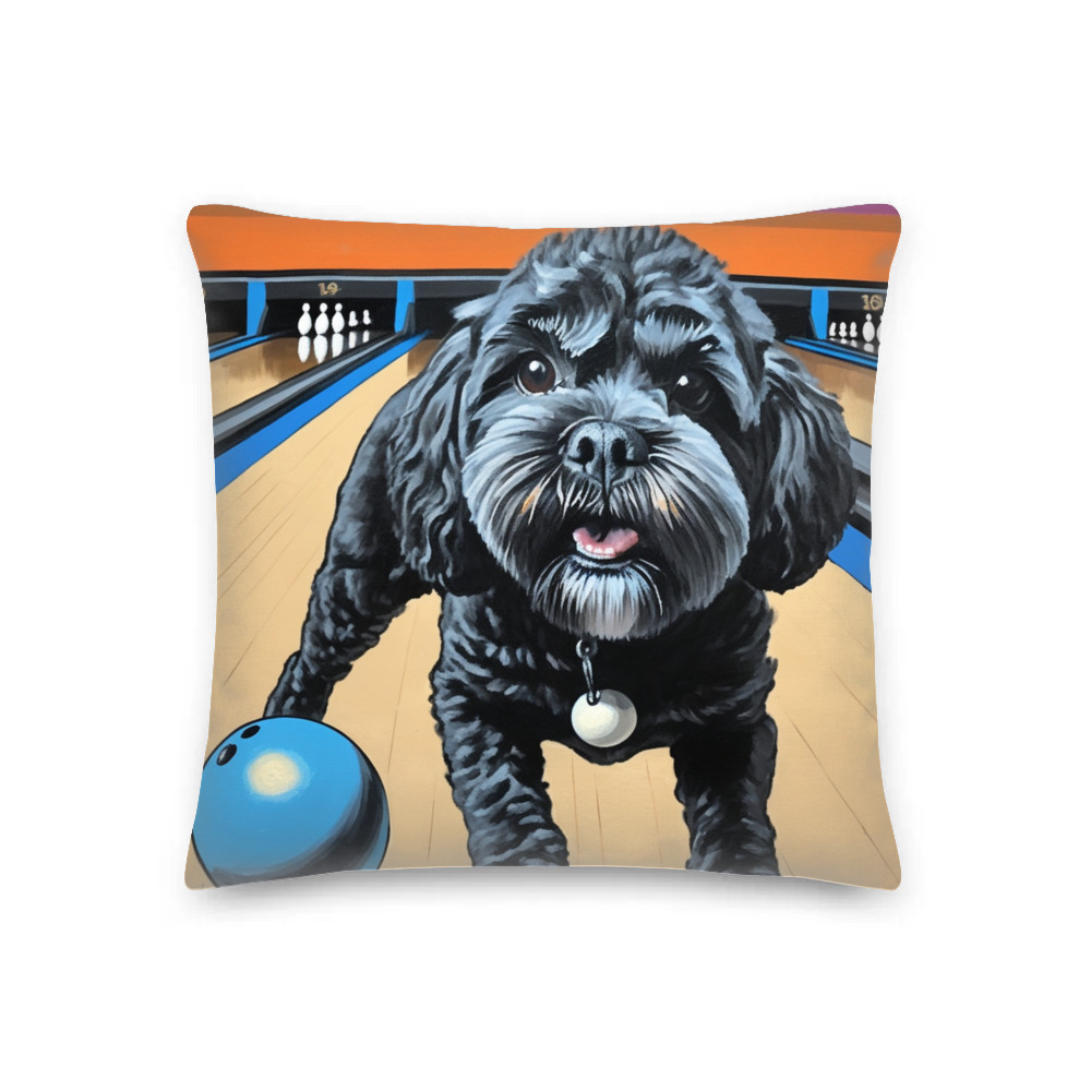 PugMug Custom Lily Premium Pillow