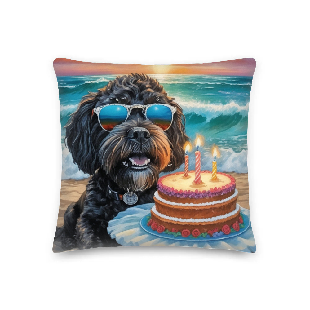 PugMug Custom Lily Premium Pillow