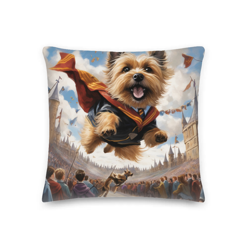 PugMug Custom Cairn Terrier Premium Pillow