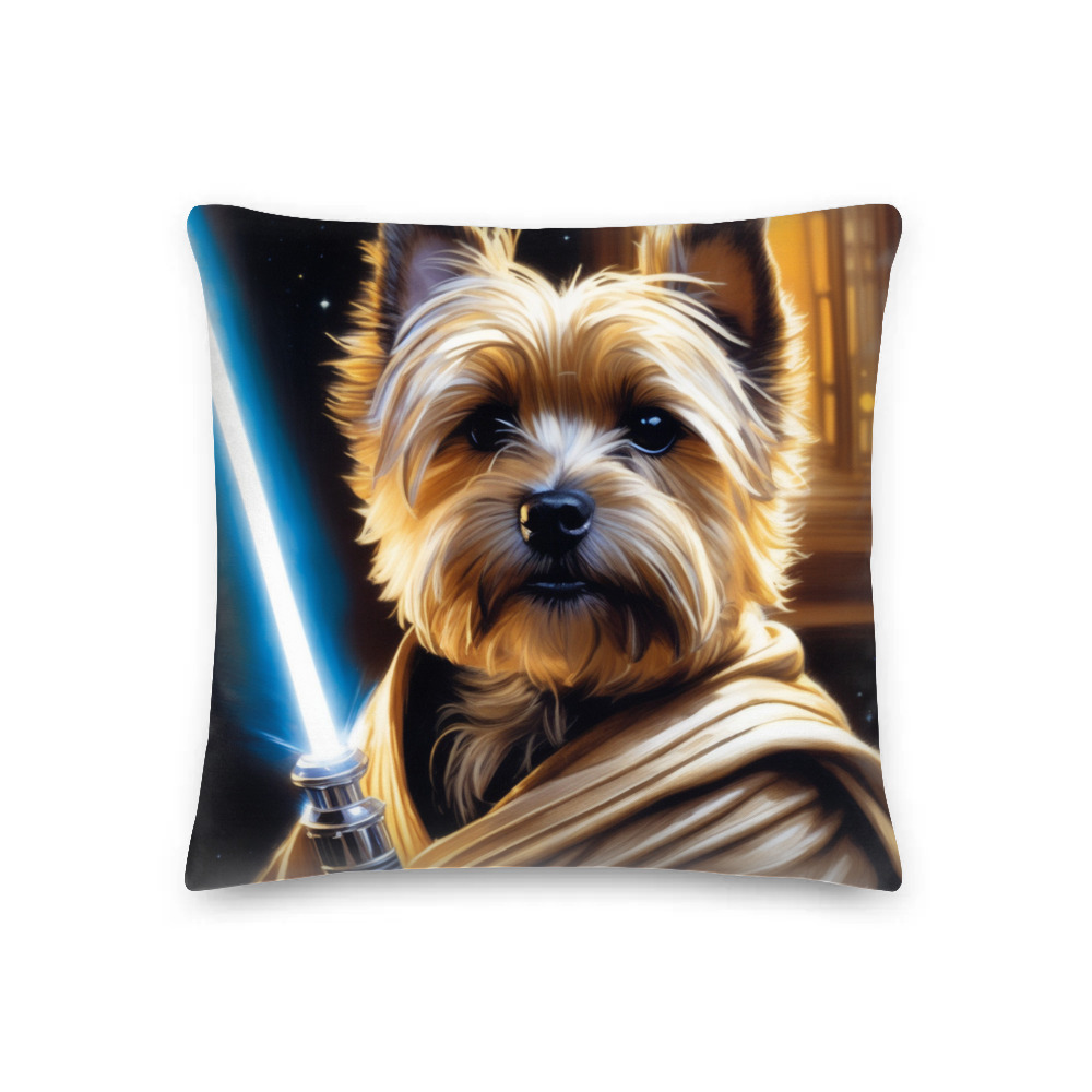 PugMug Custom Cairn Terrier Premium Pillow