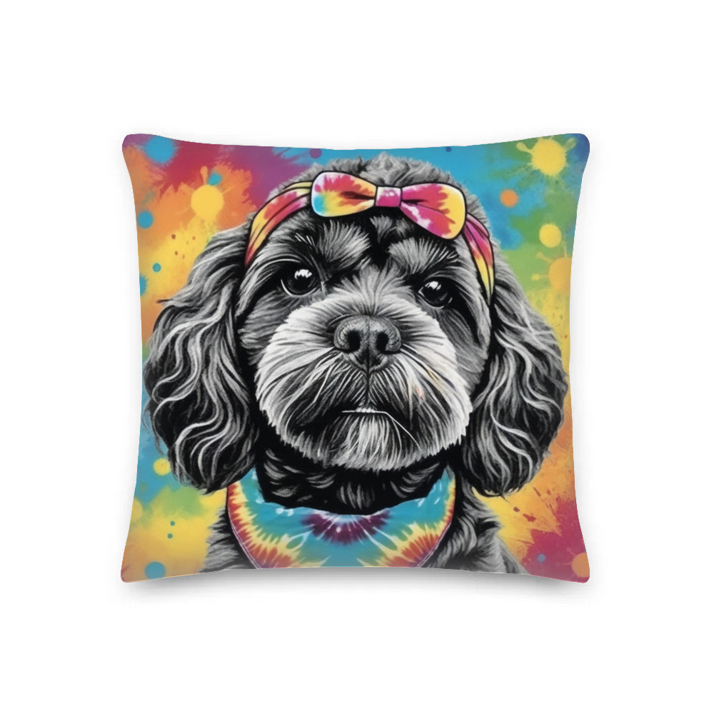 PugMug Custom Lily Premium Pillow