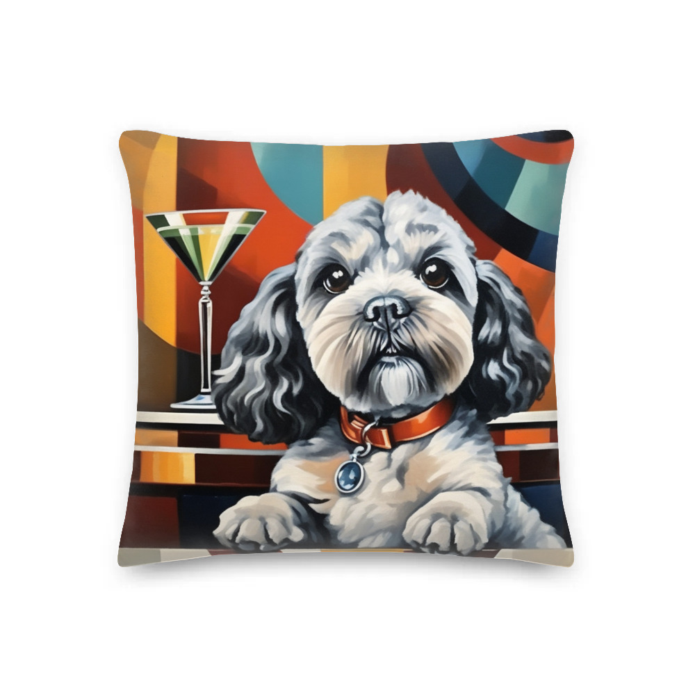 PugMug Custom Lily Premium Pillow