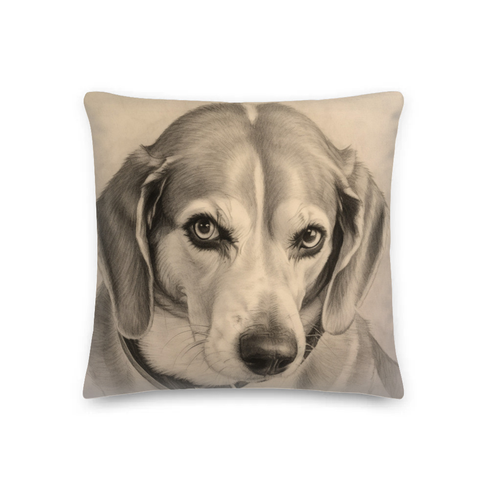 PugMug Custom Munchkin Premium Pillow