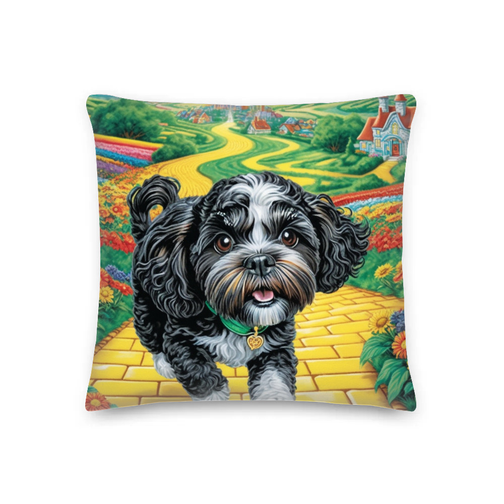 PugMug Custom Lily Premium Pillow