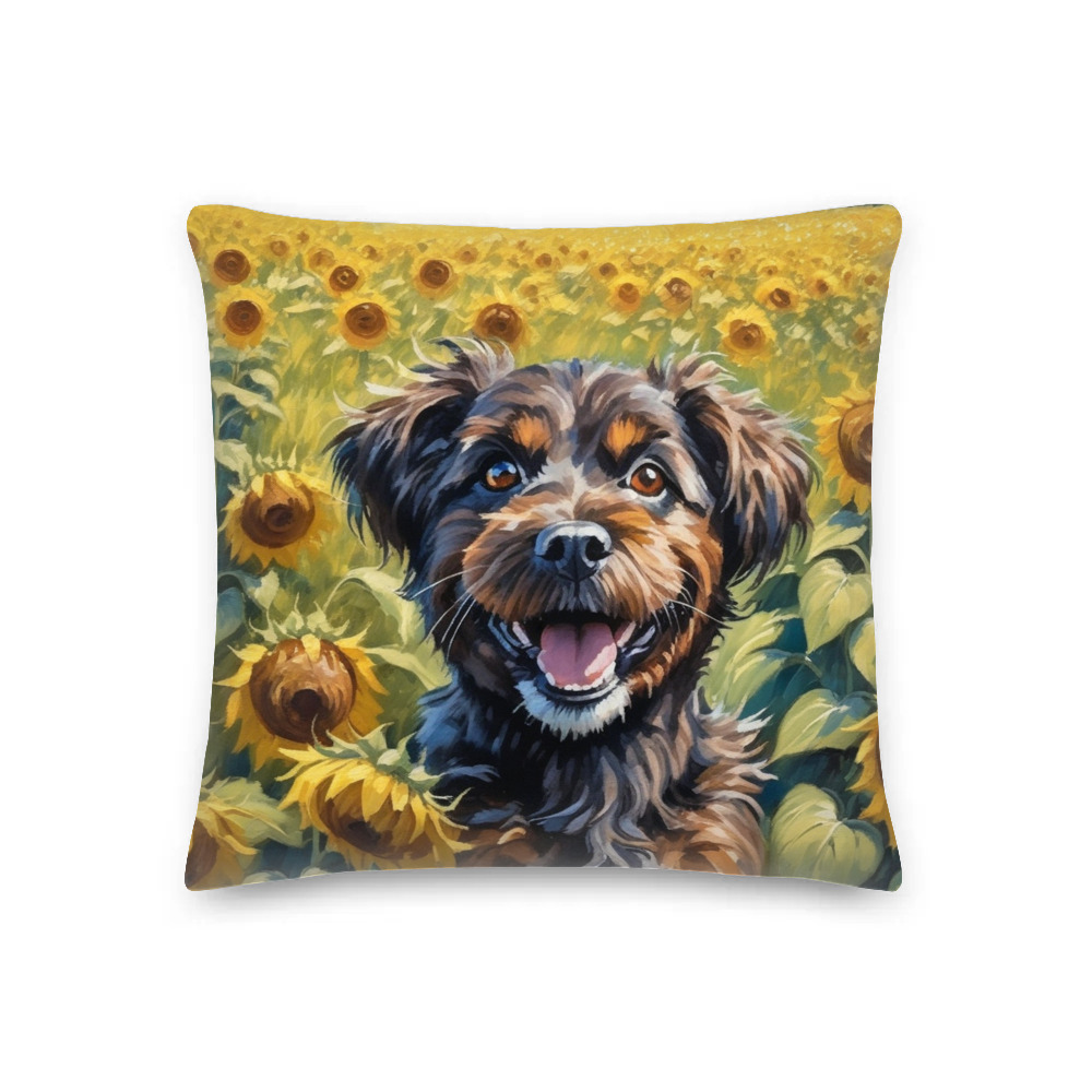 PugMug Custom Lily Premium Pillow