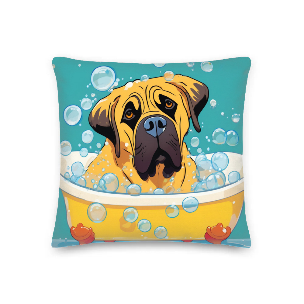 PugMug Custom Mastiff Premium Pillow