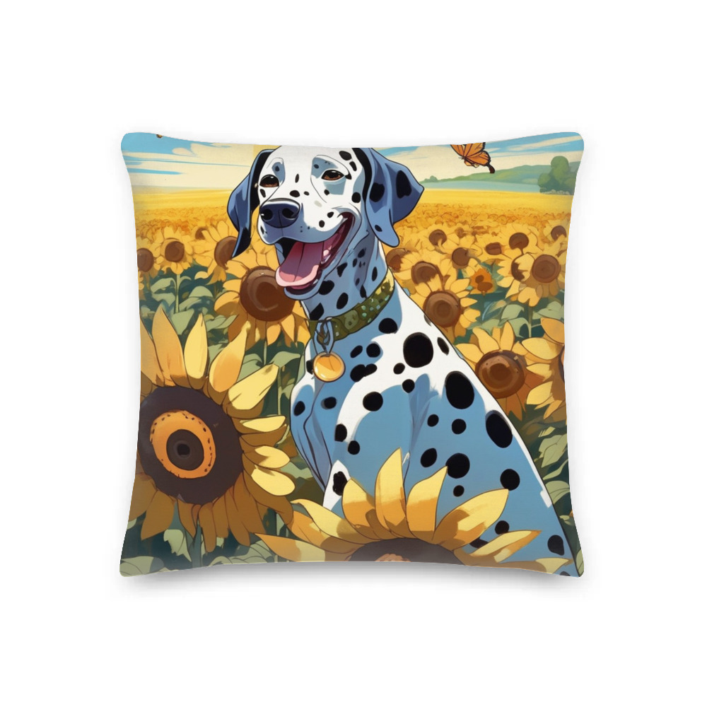 PugMug Custom Dalmatian Premium Pillow