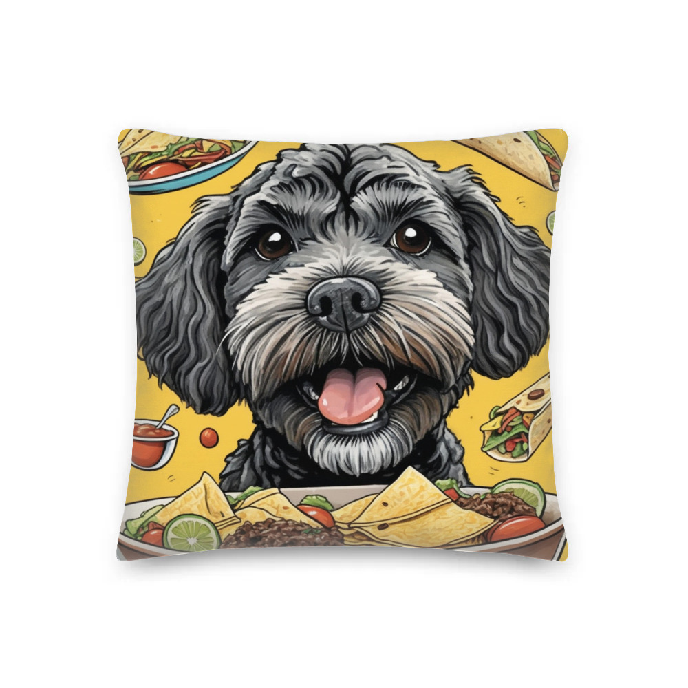 PugMug Custom Lily Premium Pillow
