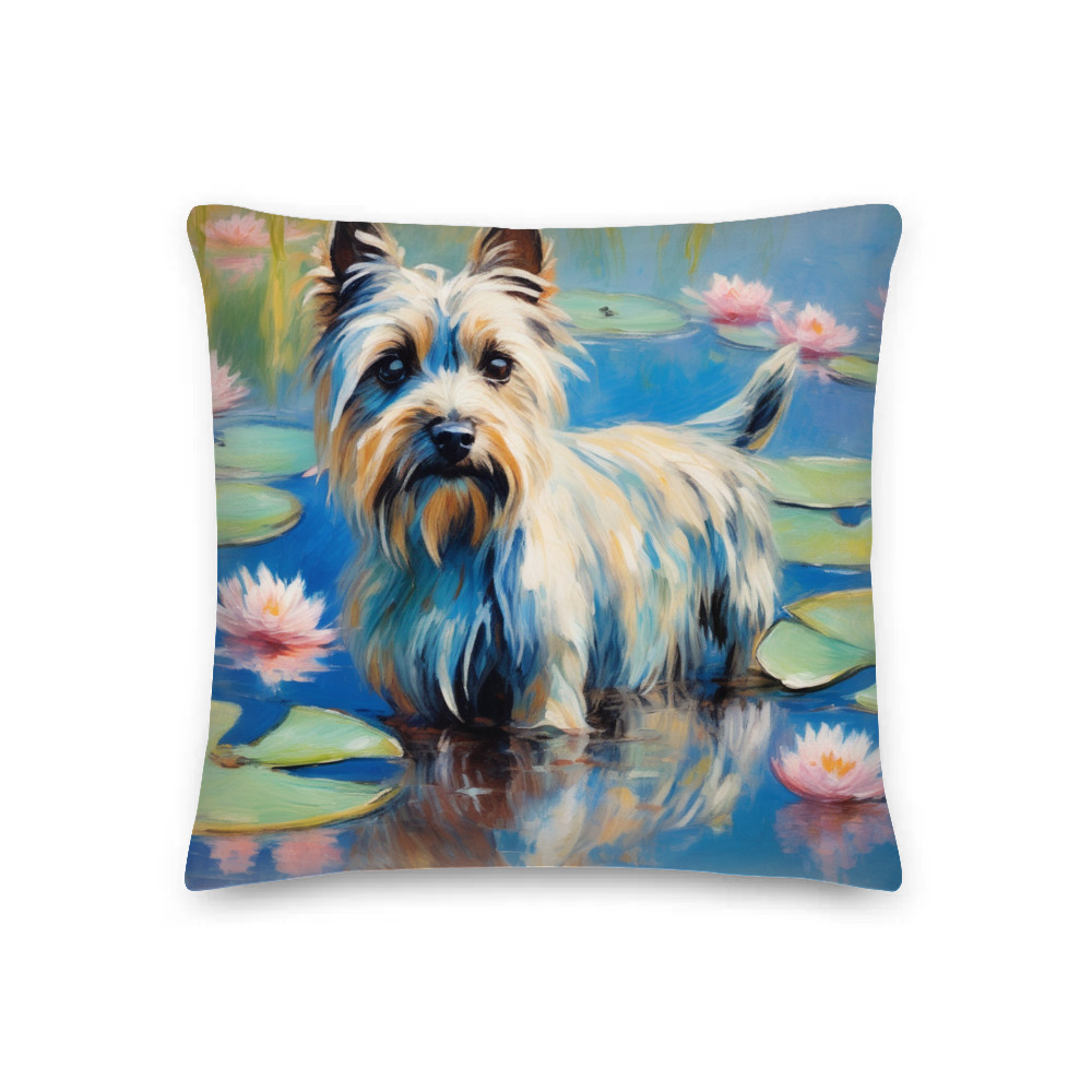 PugMug Custom Cairn Terrier Premium Pillow
