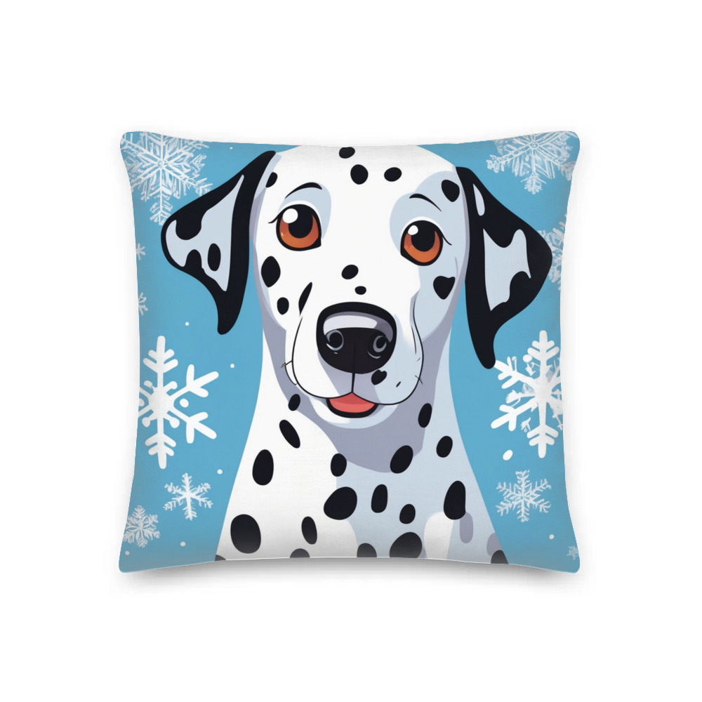 PugMug Custom Dalmatian Premium Pillow