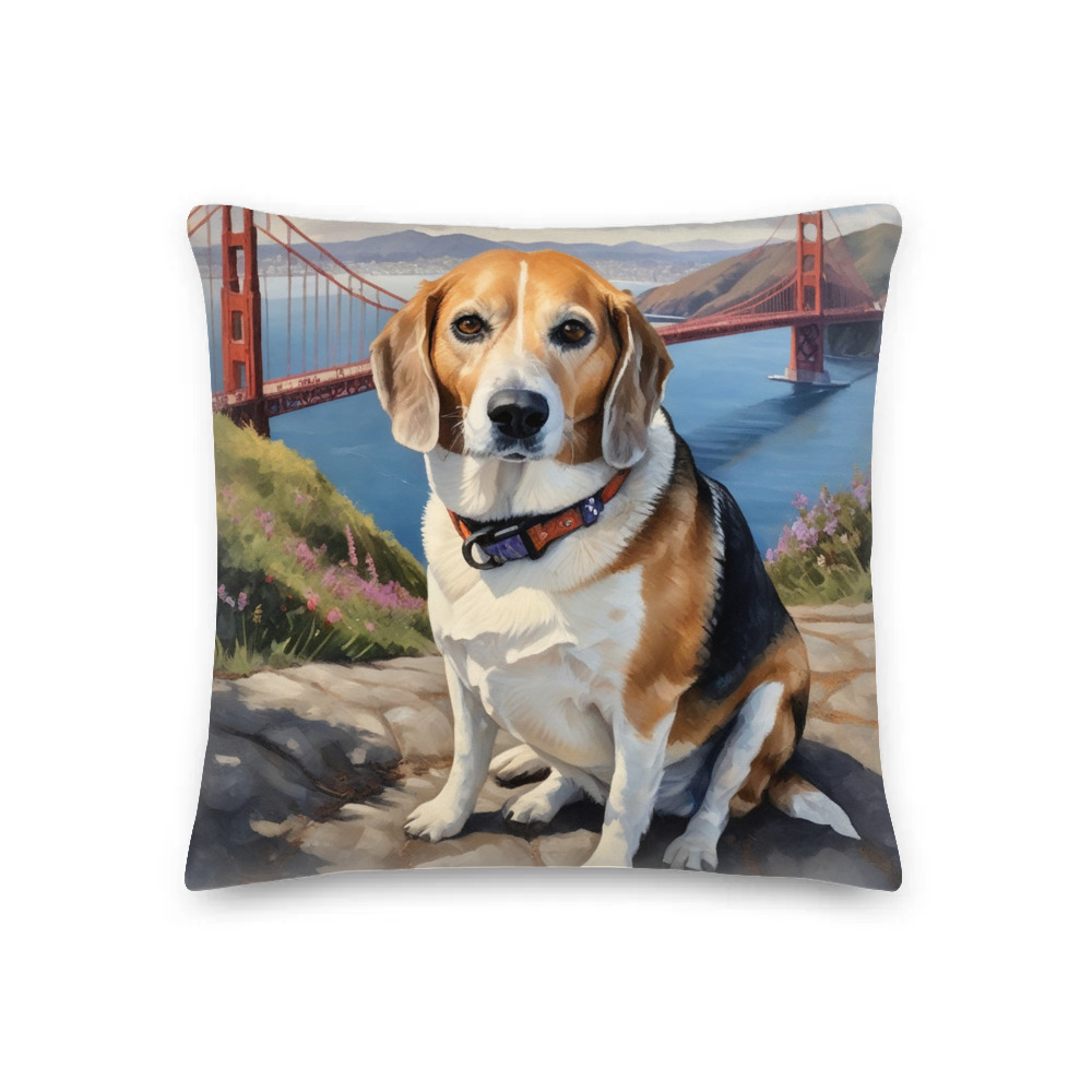 PugMug Custom Munchkin Premium Pillow